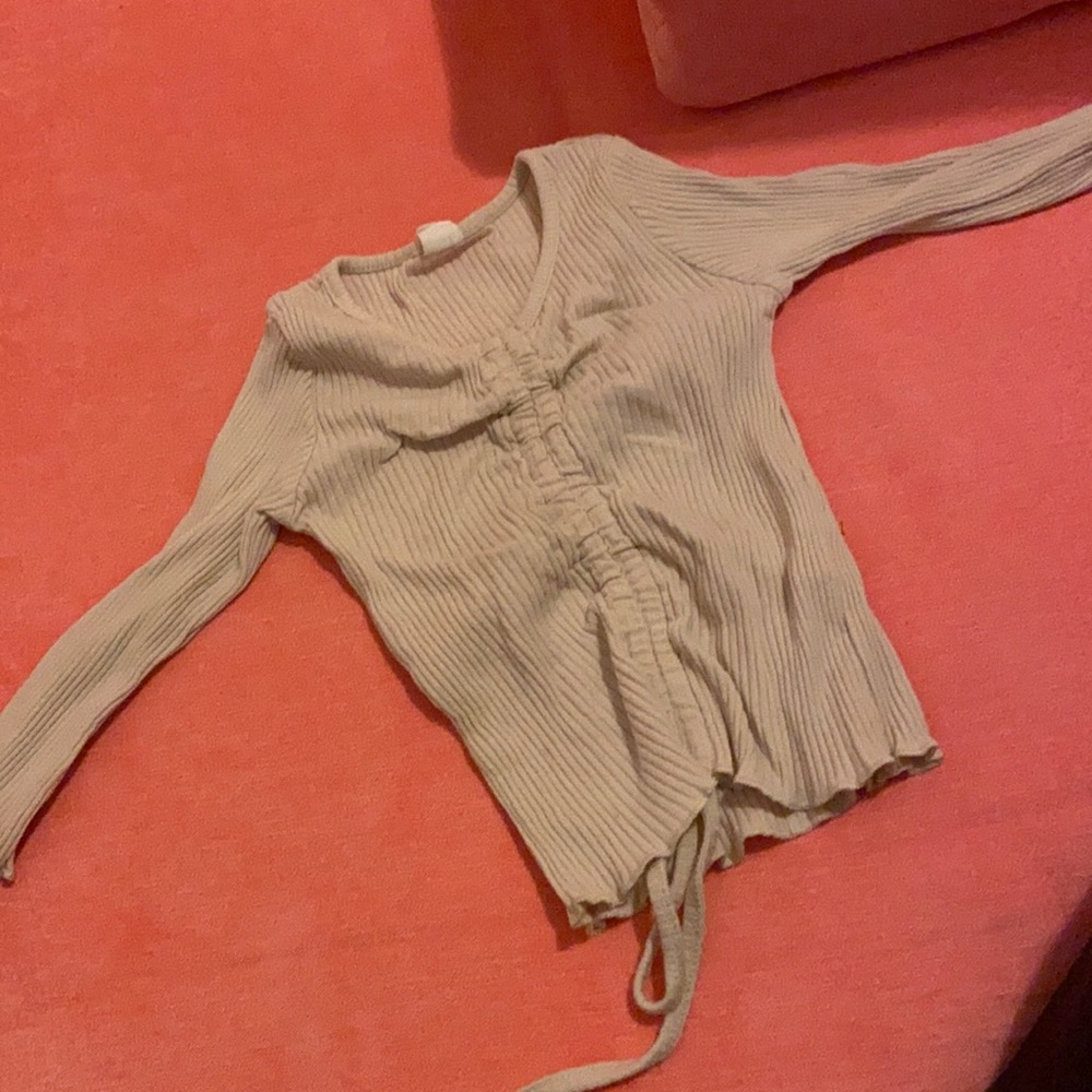 Boutique ribbed top
